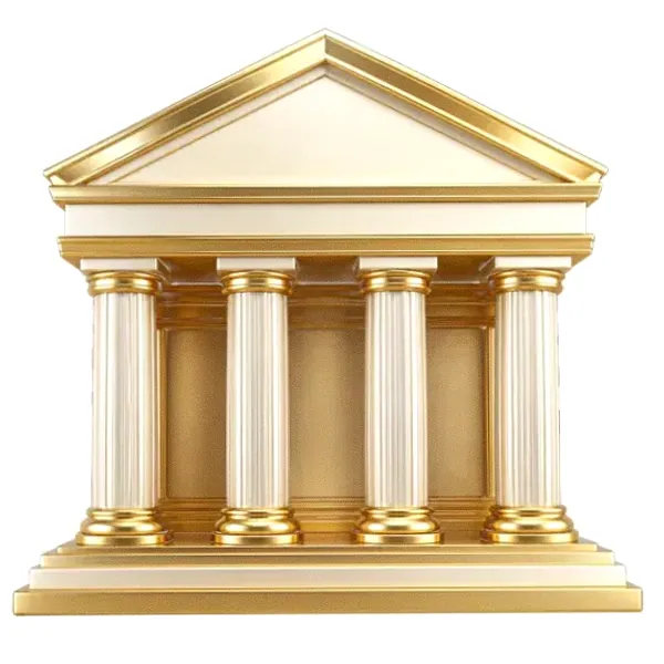 Classical bank building — Lucky Vegas