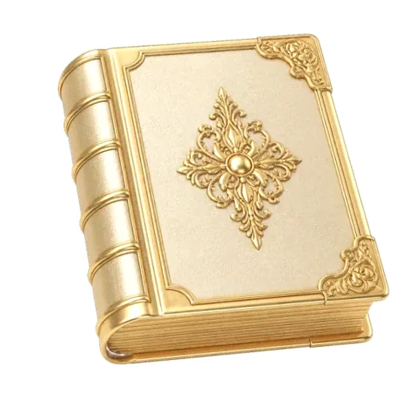 Leather-bound book — Lucky Vegas