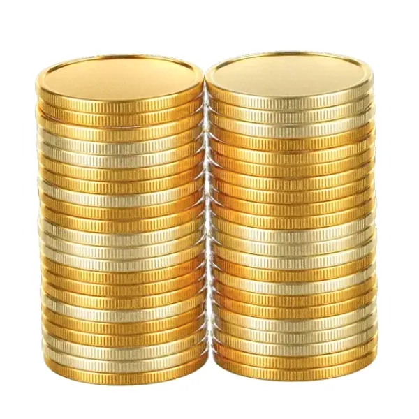 Coin stacks — Lucky Vegas