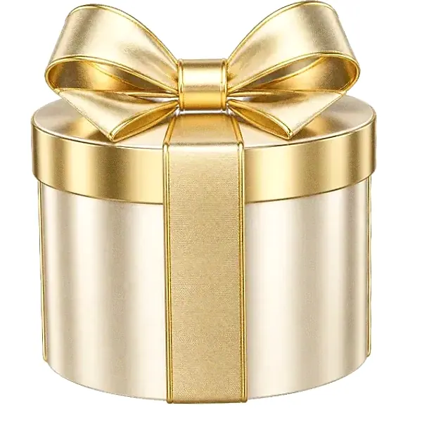 Round gift box — Lucky Vegas