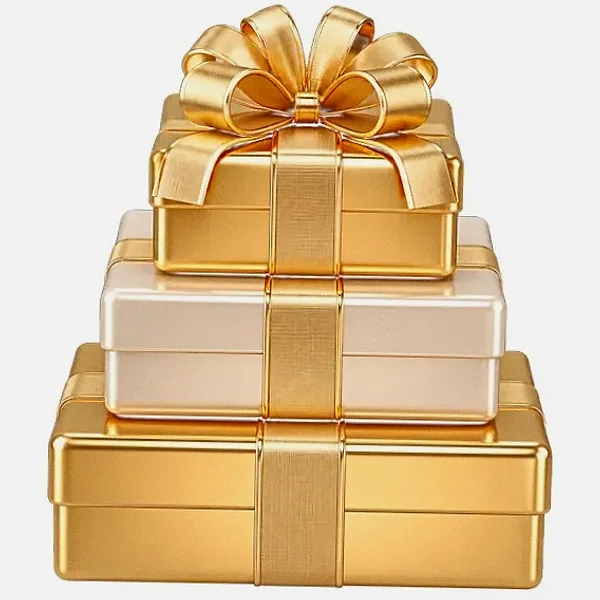 Stacked gift boxes — Lucky Vegas