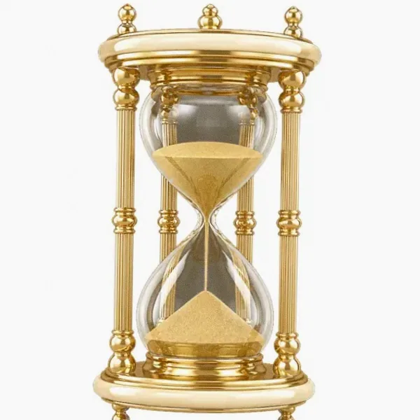 Ornate hourglass — Lucky Vegas