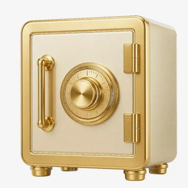 Orange combination safe — Lucky Vegas