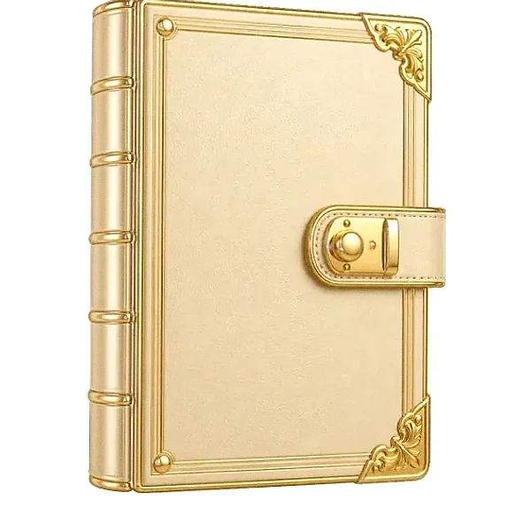 Leather wallet planner — Lucky Vegas