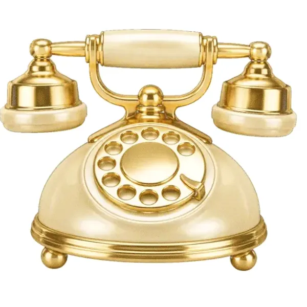 Vintage rotary telephone — Lucky Vegas